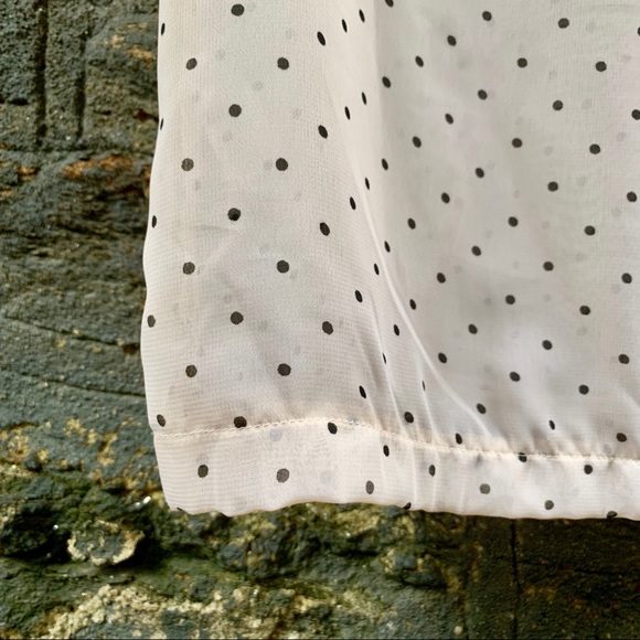 American Apparel | Chiffon Button Up Blouse - Picture 7 of 7